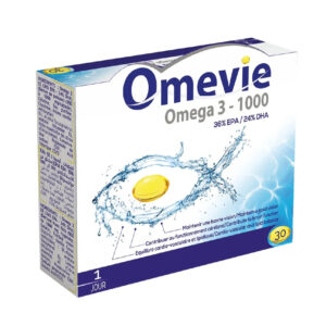 Omevie Omega 3 – 1000 – 30 Capsules - PointPara Tunisie