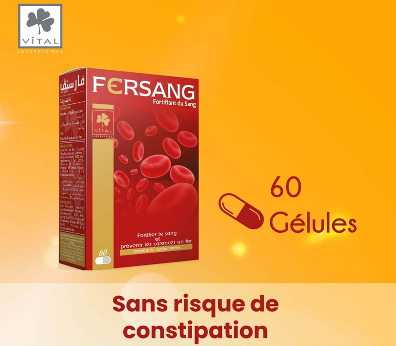 VITAL Fersang 60 Gélules